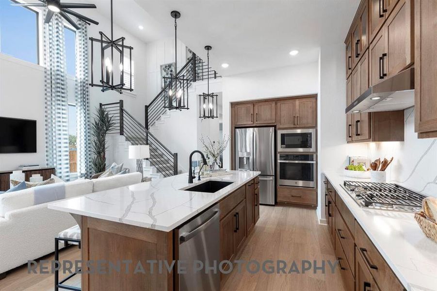 Furnished interior view inside a new home in Meraki, McLendon-Chisholm (Image 27).
