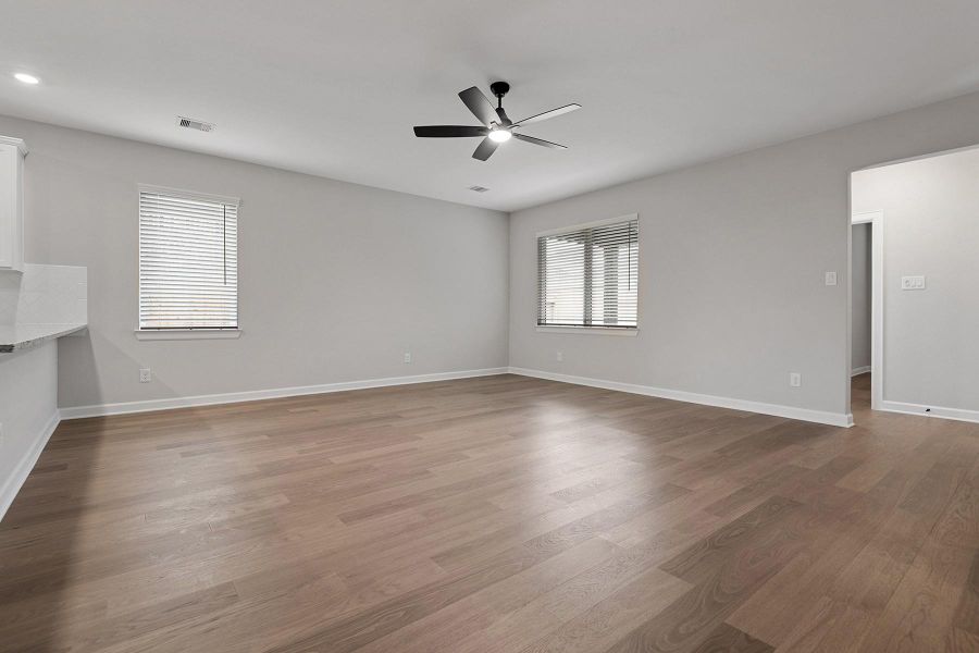 Spacious, unfurnished interior of a new home in Magnolia Woods, Magnolia (Image 9). Spacious, unfurnished interior of a new home in Magnolia Woods, Magnolia (Image 9).