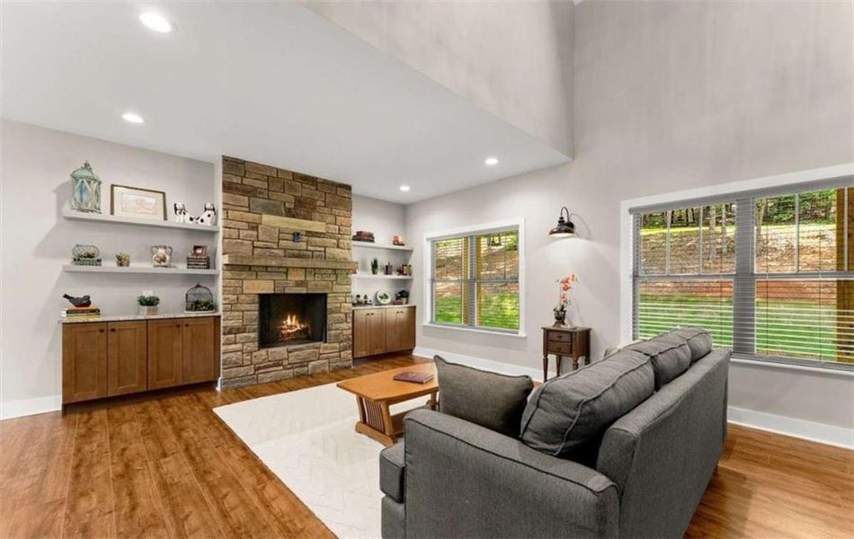 Furnished interior view inside a new home in , Cleveland (Image 15).