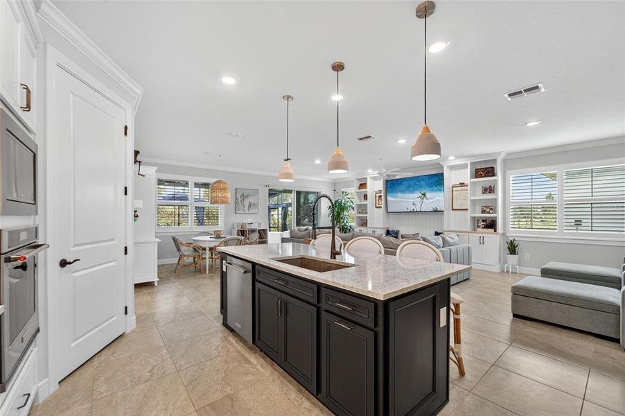 Furnished interior view inside a new home in , Land O' Lakes (Image 23).