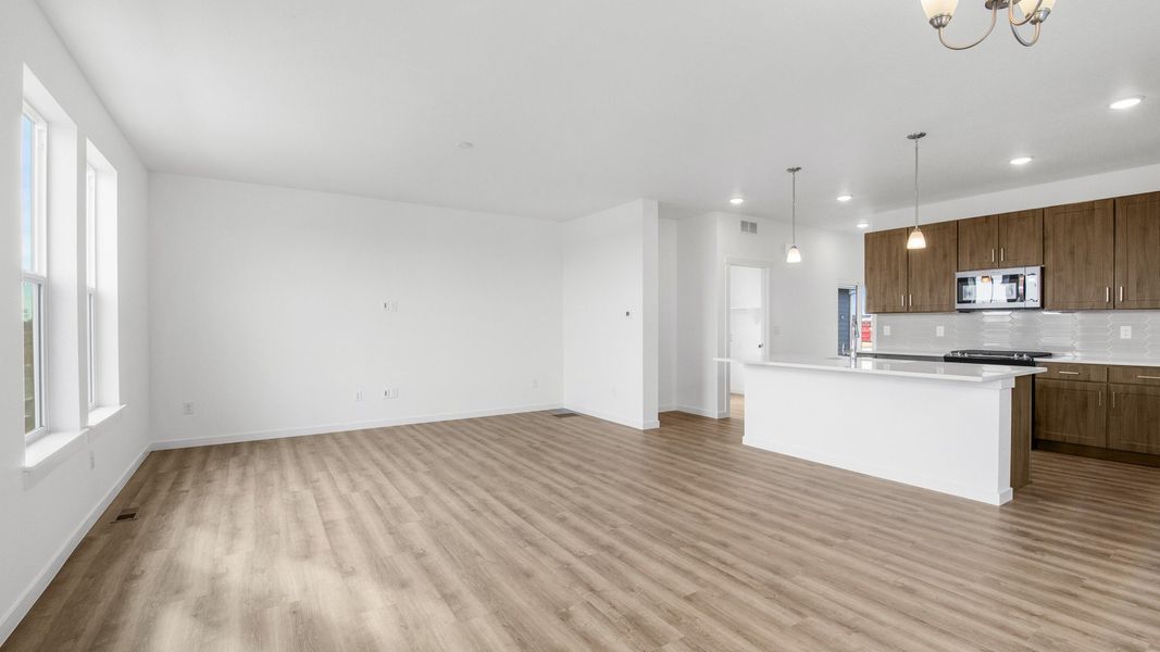 Furnished interior view inside a new home in Timnath Lakes, Timnath (Image 11).