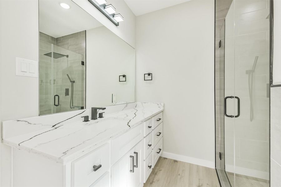 Furnished interior view inside a new home in , Hockley (Image 17).