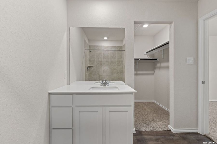Furnished interior view inside a new home in Redbird Ranch, San Antonio (Image 7).