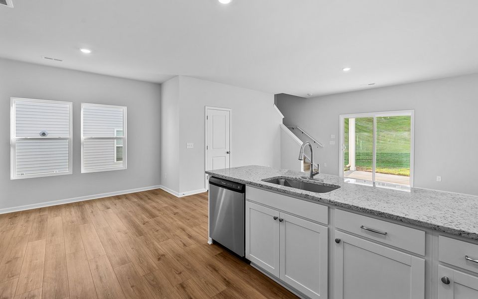 Furnished interior view inside a new home in Hanes Lake, Winston-Salem (Image 16). Furnished interior view inside a new home in Hanes Lake, Winston-Salem (Image 16).