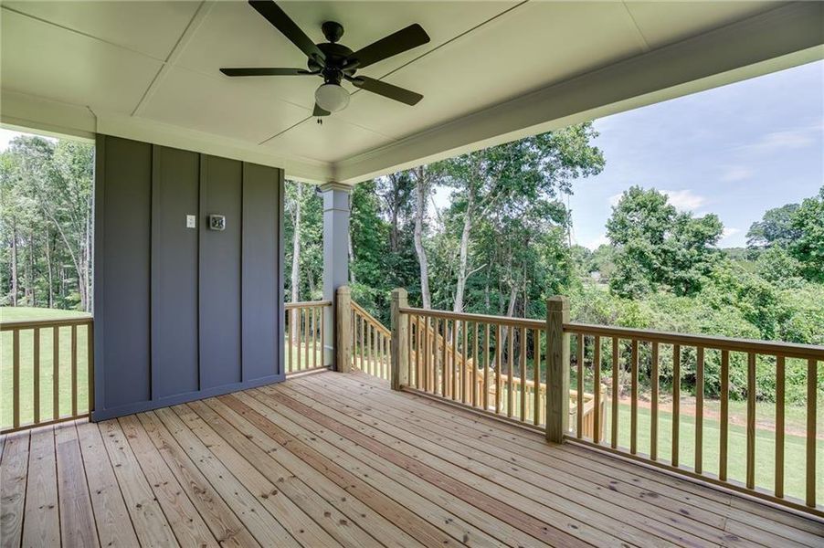 Exterior details and patio area of a home in , Buford (Image 35).