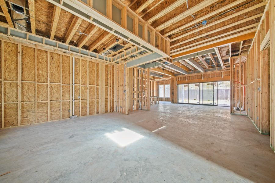 In-progress construction of a new home in , Houston, TX (Image 25).