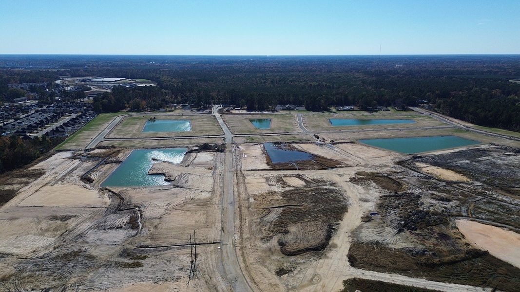 Site preparation for new homesites in Magnolia Farms, Florence (Image 11).