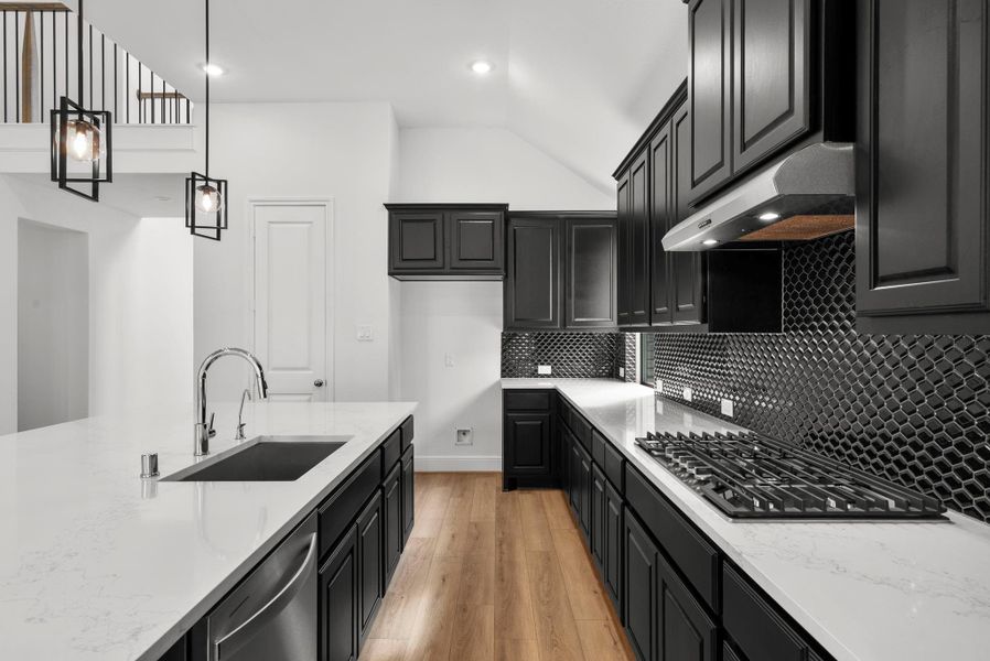 Furnished interior view inside a new home in Colton, Montgomery (Image 14).