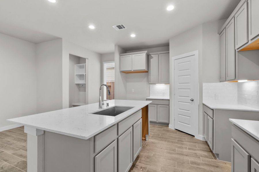 Furnished interior view inside a new home in Cypresswood Landing, Humble (Image 7). Furnished interior view inside a new home in Cypresswood Landing, Humble (Image 7).