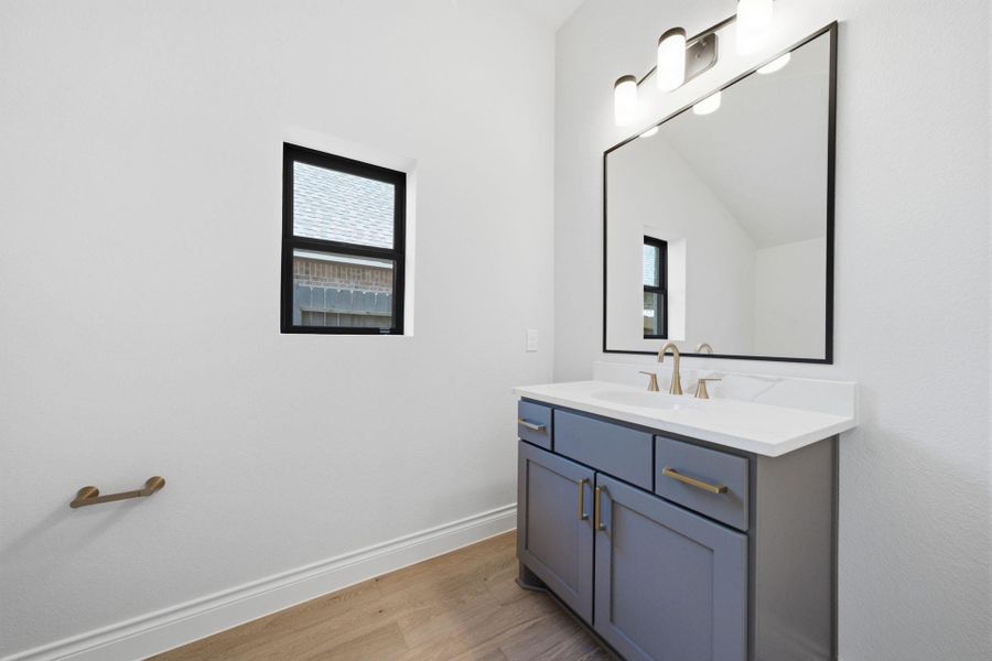 Furnished interior view inside a new home in Artavia 70′, Conroe (Image 7).