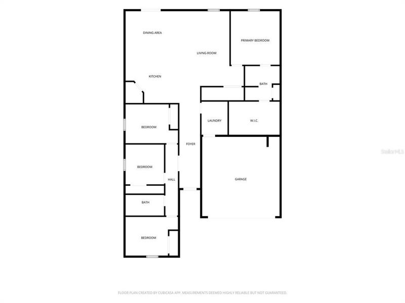 2D floor plan layout of this home in Oak Hammock, Deland, FL (Image 4). 2D floor plan layout of this home in Oak Hammock, Deland, FL (Image 4).