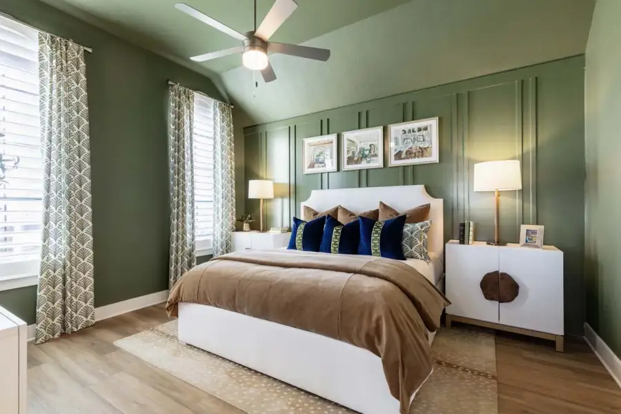 Representative Primary Bedroom - some options shown Representative Primary Bedroom - some options shown