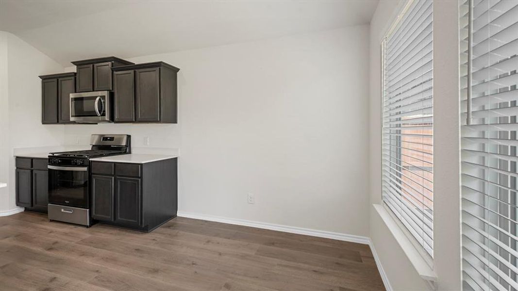 Furnished interior view inside a new home in Frontier Pointe, Princeton (Image 12).