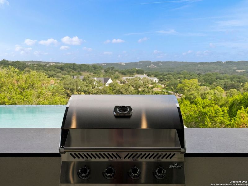 Exterior details and patio area of a home in , Boerne (Image 12).