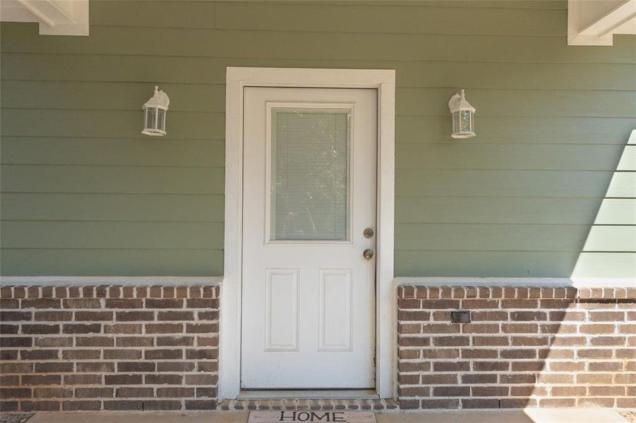 Exterior details and patio area of a home in , Lindale (Image 25). Exterior details and patio area of a home in , Lindale (Image 25).
