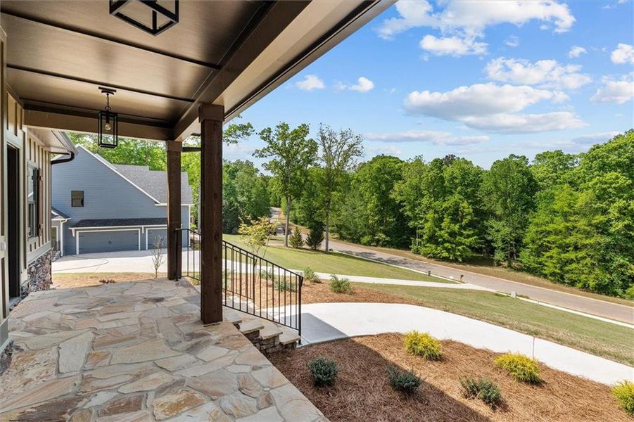 Exterior details and patio area of a home in , Carrollton (Image 29).