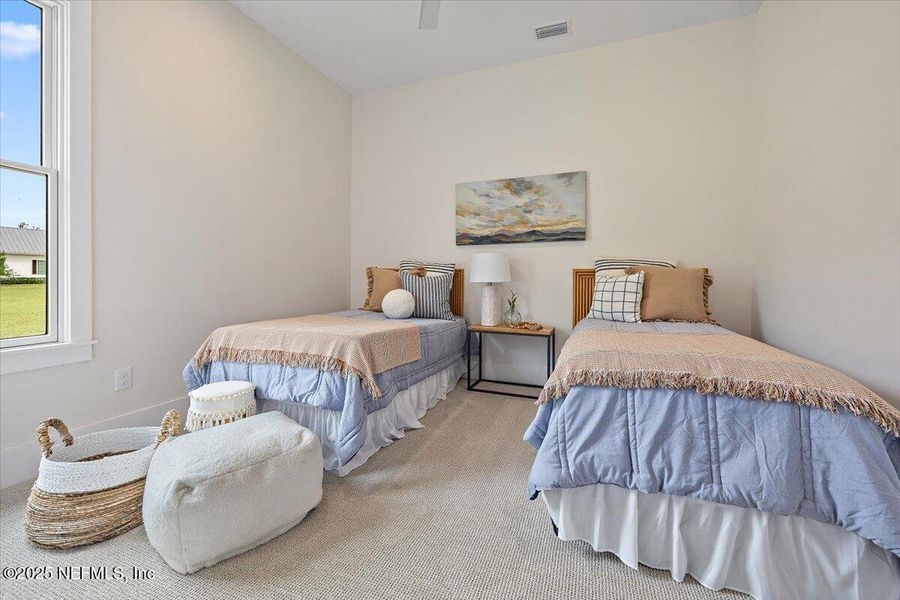 Furnished interior view inside a new home in River Landing at Nocatee (DF Luxury Homes), Ponte Vedra (Image 43). Furnished interior view inside a new home in River Landing at Nocatee (DF Luxury Homes), Ponte Vedra (Image 43).