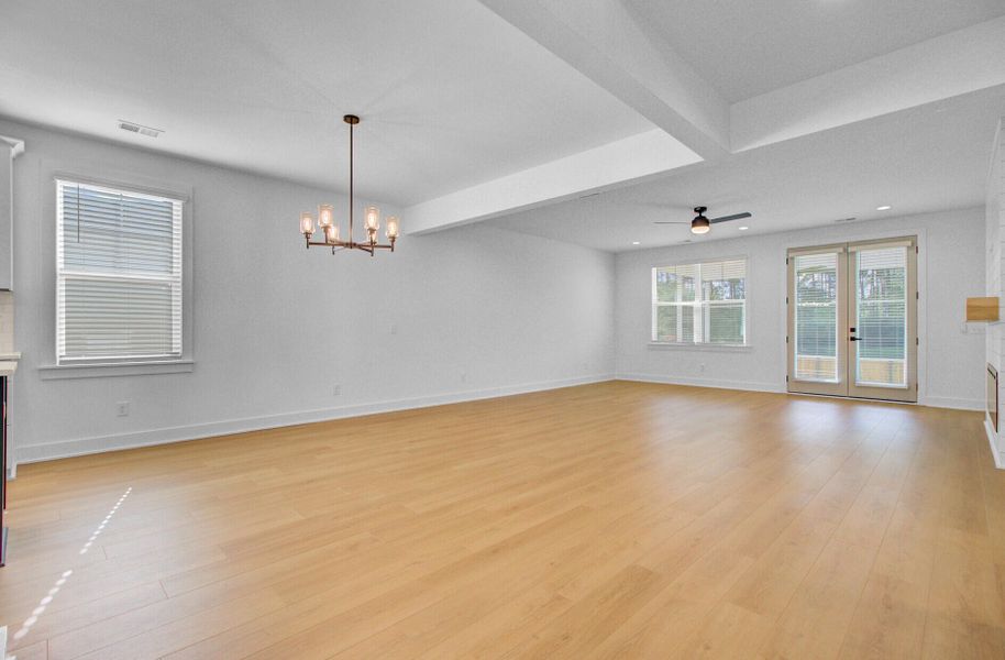 Spacious, unfurnished interior of a new home in , Summerville (Image 44).