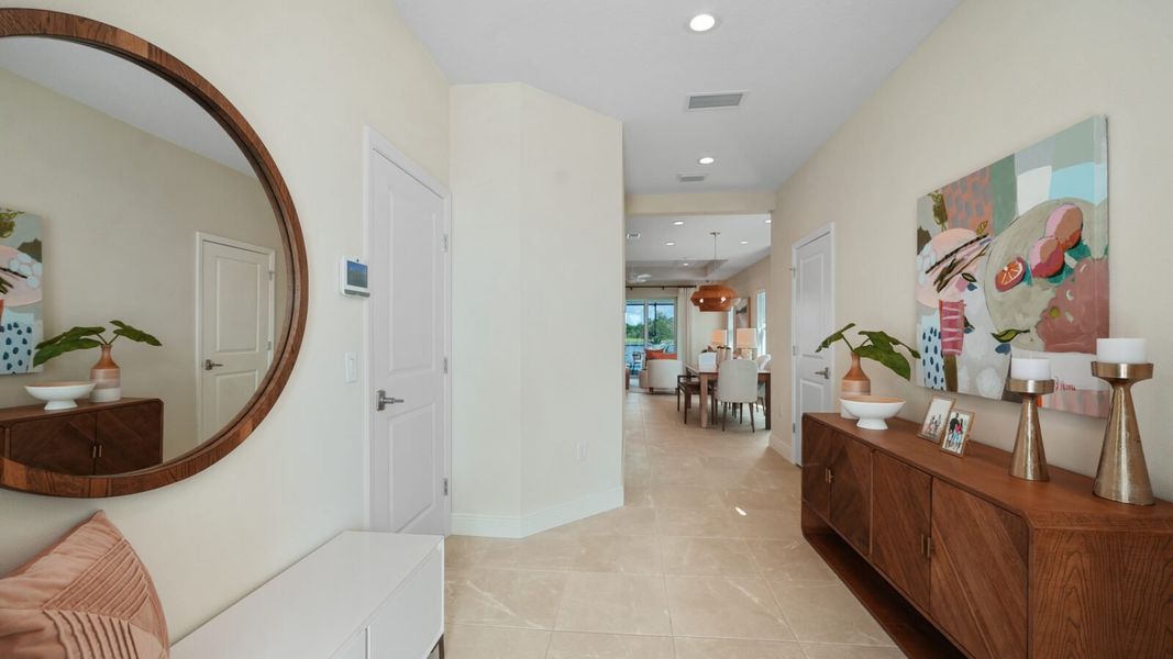 Representative furnished interior of a home built from the Heritage 2 by Neal Communities in Wildleaf, Parrish (Image 7).