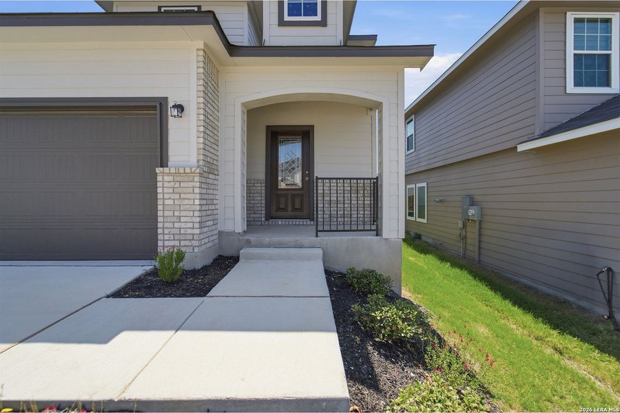 Exterior details and patio area of a home in Willow View, Converse (Image 3). Exterior details and patio area of a home in Willow View, Converse (Image 3).