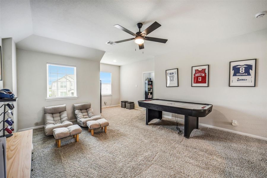Furnished interior view inside a new home in , Katy (Image 9).