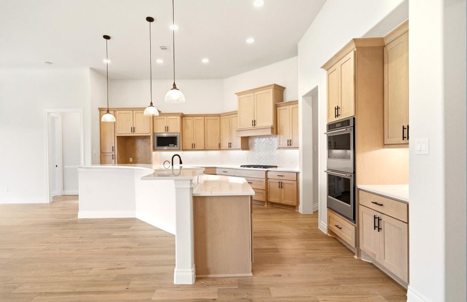Furnished interior view inside a new home in Bridgeland 60′, Cypress (Image 16).