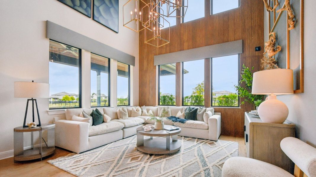 Representative furnished interior of a home built from the Elm by DRB Homes in Carillon, Manor (Image 33). Representative furnished interior of a home built from the Elm by DRB Homes in Carillon, Manor (Image 33).