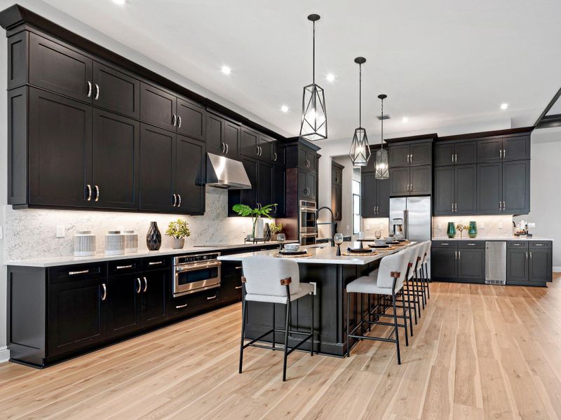Furnished interior view inside a new home in , Port St. Lucie (Image 31).