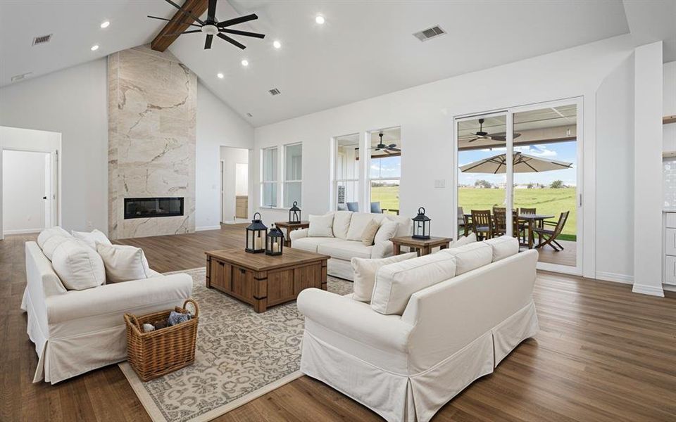 Furnished interior view inside a new home in , Celeste (Image 14). Furnished interior view inside a new home in , Celeste (Image 14).