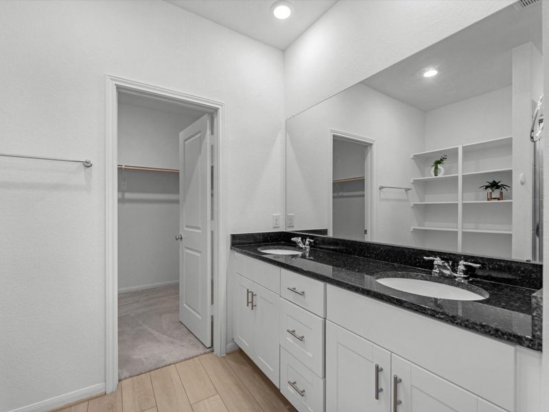 Dual sinks makes sharing space easy