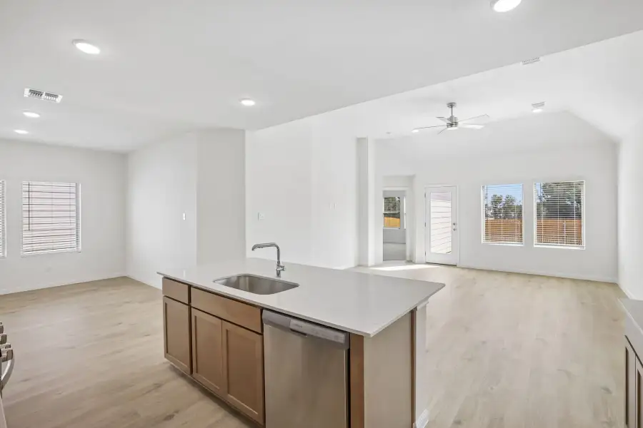 Furnished interior view inside a new home in Trinity Ranch, Elgin (Image 8).