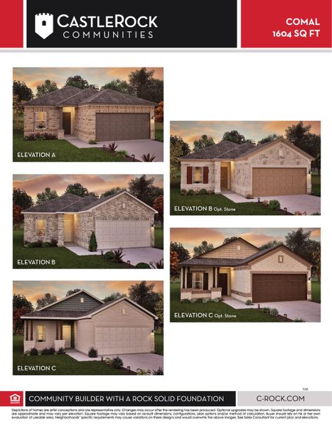 Front exterior of a new home in Hennersby Hollow, San Antonio, TX, highlighting curb appeal (Image 22). Front exterior of a new home in Hennersby Hollow, San Antonio, TX, highlighting curb appeal (Image 22).