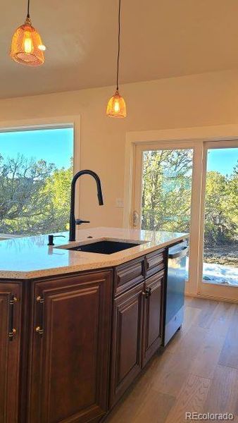 Close-up of interior finishes inside a home in , Crestone (Image 19).
