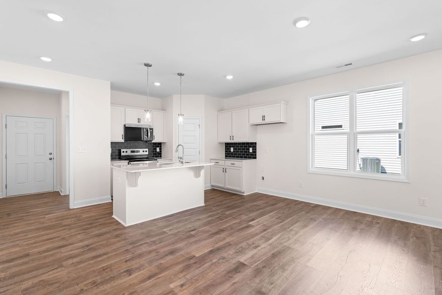 Representative furnished interior of a home built from the The Garland by RiverWILD Homes in Sawyer Ridge, Dunn (Image 6).