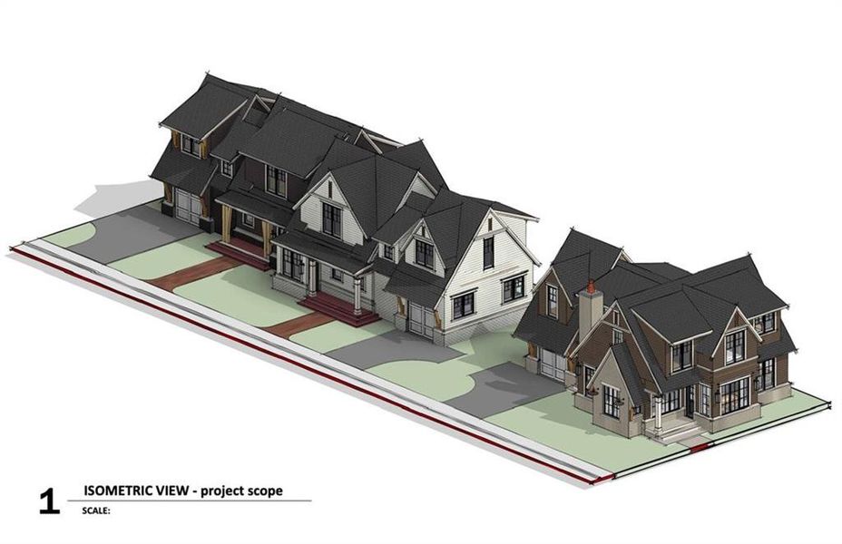 Exterior rendering of this home design in , Gainesville, GA (Image 2).