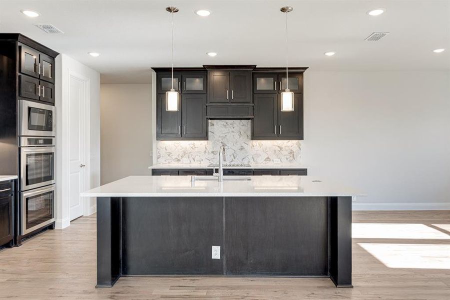 Furnished interior view inside a new home in Hayes Crossing, Midlothian (Image 6).