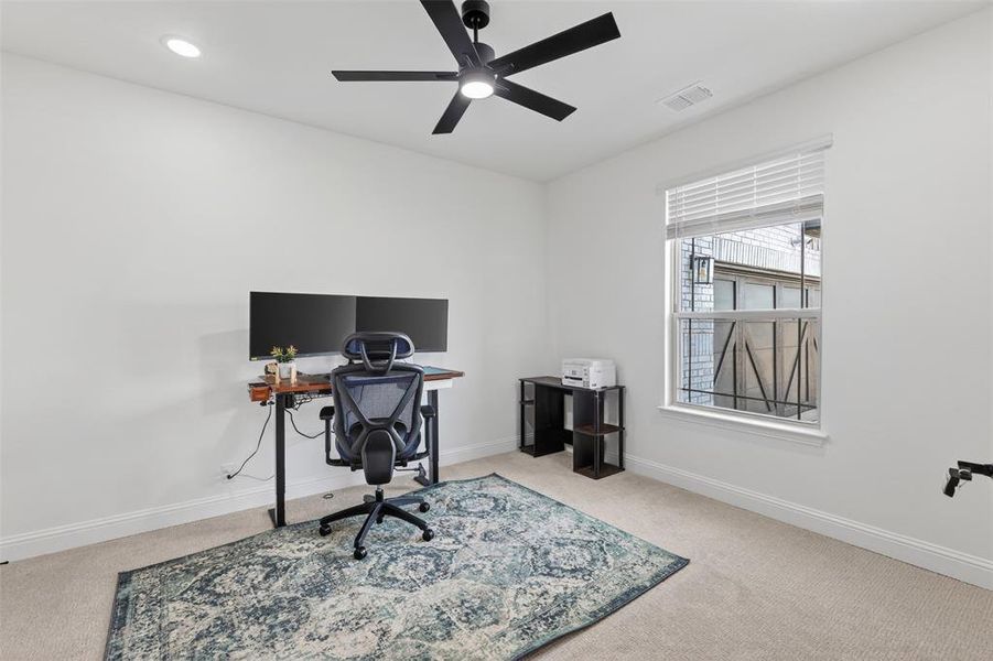 Furnished interior view inside a new home in , Little Elm (Image 31).