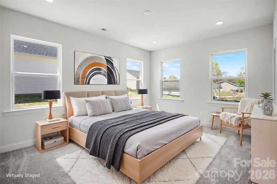 Furnished interior view inside a new home in , Gastonia (Image 12). Furnished interior view inside a new home in , Gastonia (Image 12).