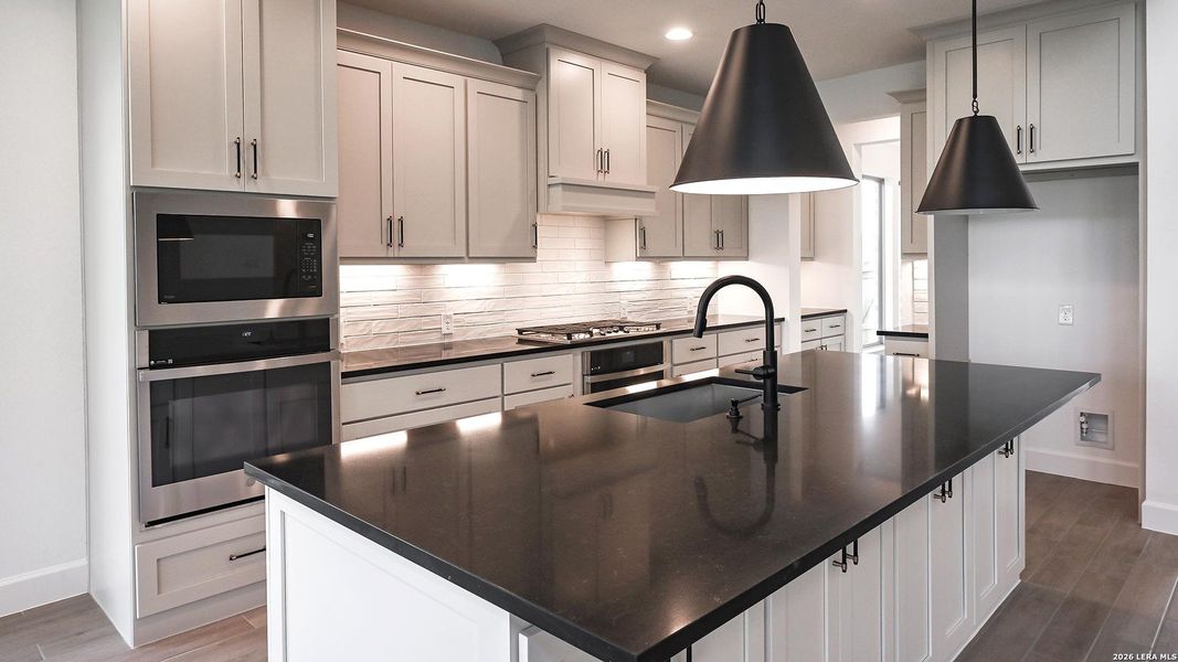 Furnished interior view inside a new home in Veramendi, New Braunfels (Image 15).