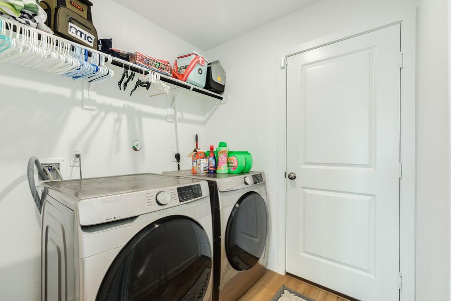 Furnished interior view inside a new home in Windrose Green, Angleton (Image 17).
