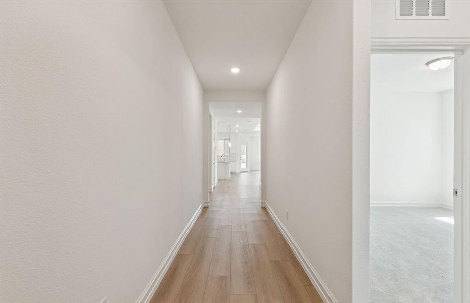 Welcoming entry  *Real home pictured