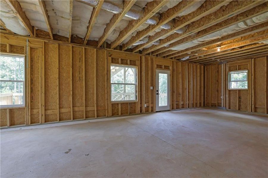 In-progress construction of a new home in , Flowery Branch, GA (Image 22). In-progress construction of a new home in , Flowery Branch, GA (Image 22).