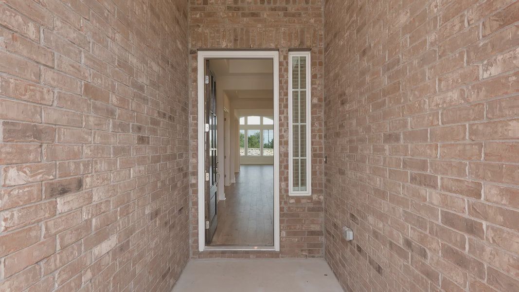 Representative exterior details of a home built from the Mariah by Chesmar Homes in Crescent Bluff, Georgetown (Image 3).