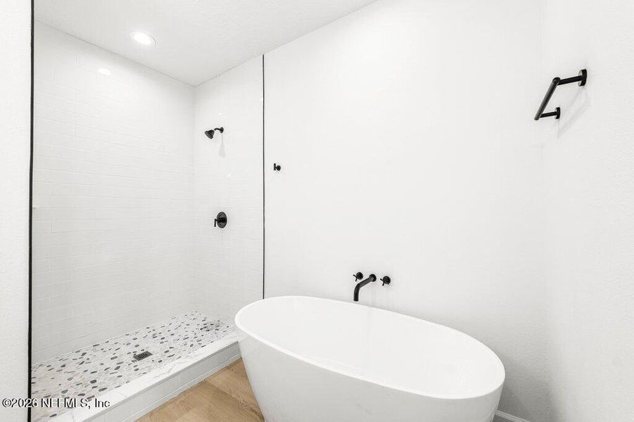 Furnished interior view inside a new home in , Glen St. Mary (Image 7).