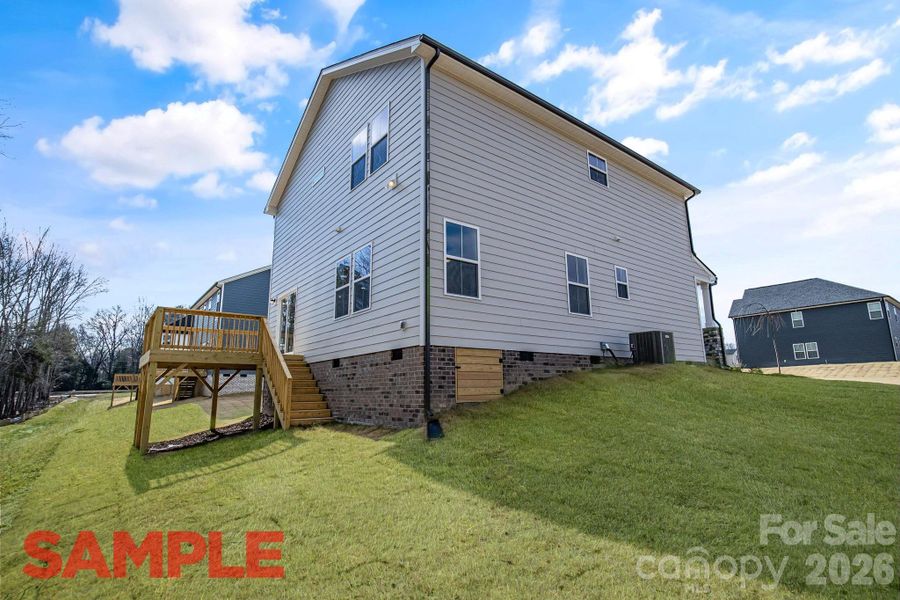 Exterior details and patio area of a home in , Kannapolis (Image 3).