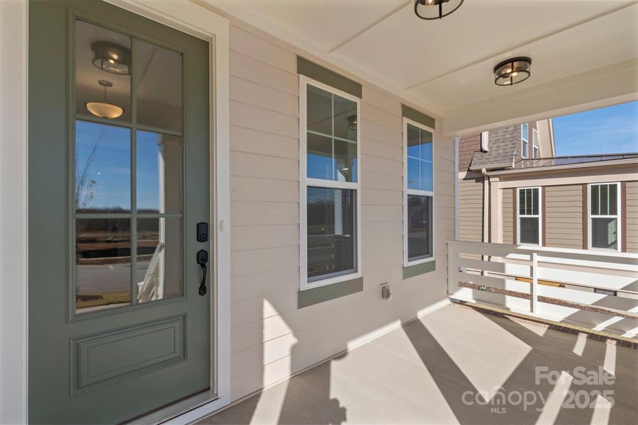 Exterior details and patio area of a home in Riverwalk, Rock Hill (Image 19).