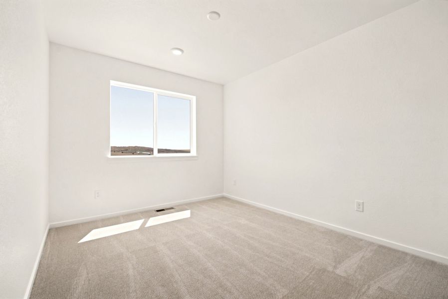 Spacious, unfurnished interior of a new home in Sky Ranch, Watkins (Image 20). Spacious, unfurnished interior of a new home in Sky Ranch, Watkins (Image 20).