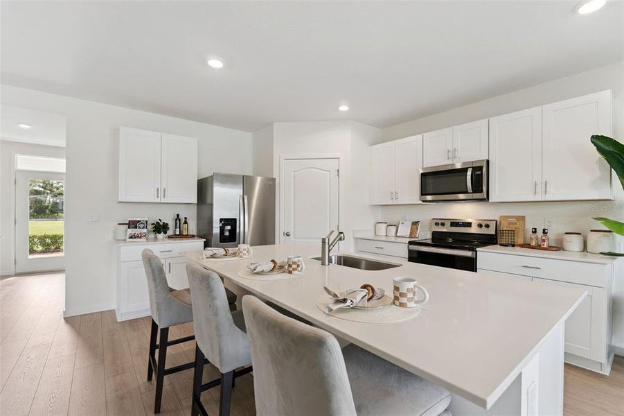 Furnished interior view inside a new home in , St. Cloud (Image 19).