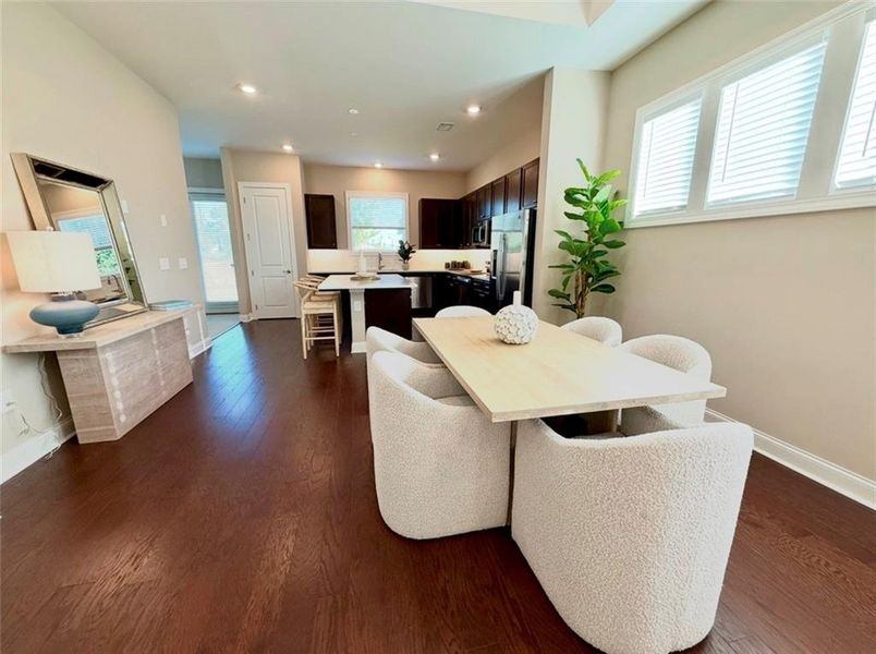 Furnished interior view inside a new home in , Newnan (Image 16).