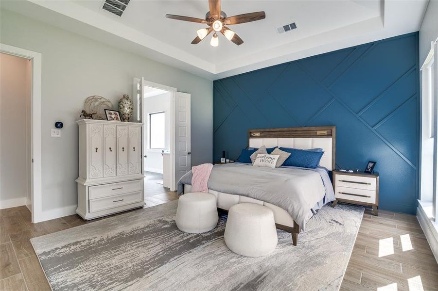 Furnished interior view inside a new home in Somerset Park, Rockwall (Image 17).